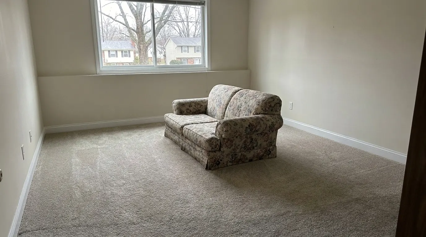 Same basement extracted, dried and repaired after cleanup
