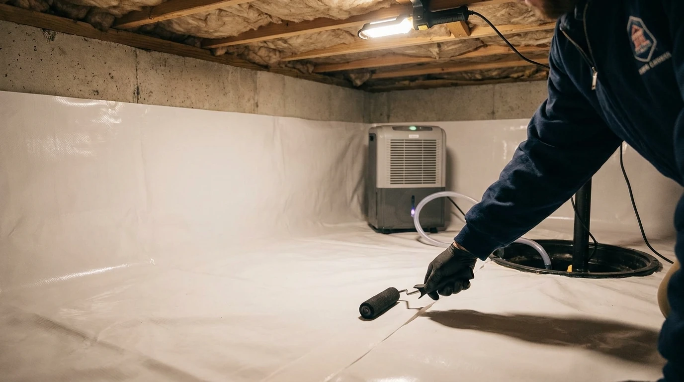 Vapor Barrier vs. Full Encapsulation: What's the Price Difference: crawl space encapsulation cost in Fair Lawn, NJ