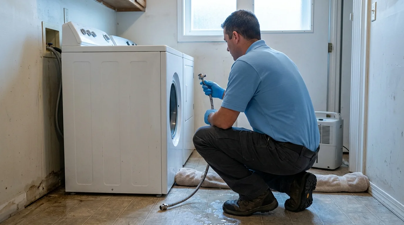 Appliance Leak Cleanup in Wayne