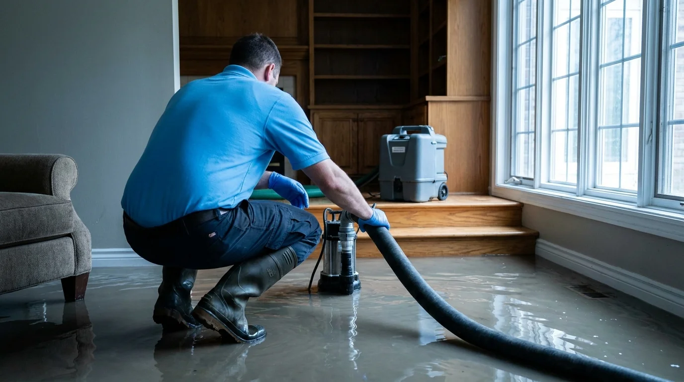 Flood Damage Restoration in Hackensack