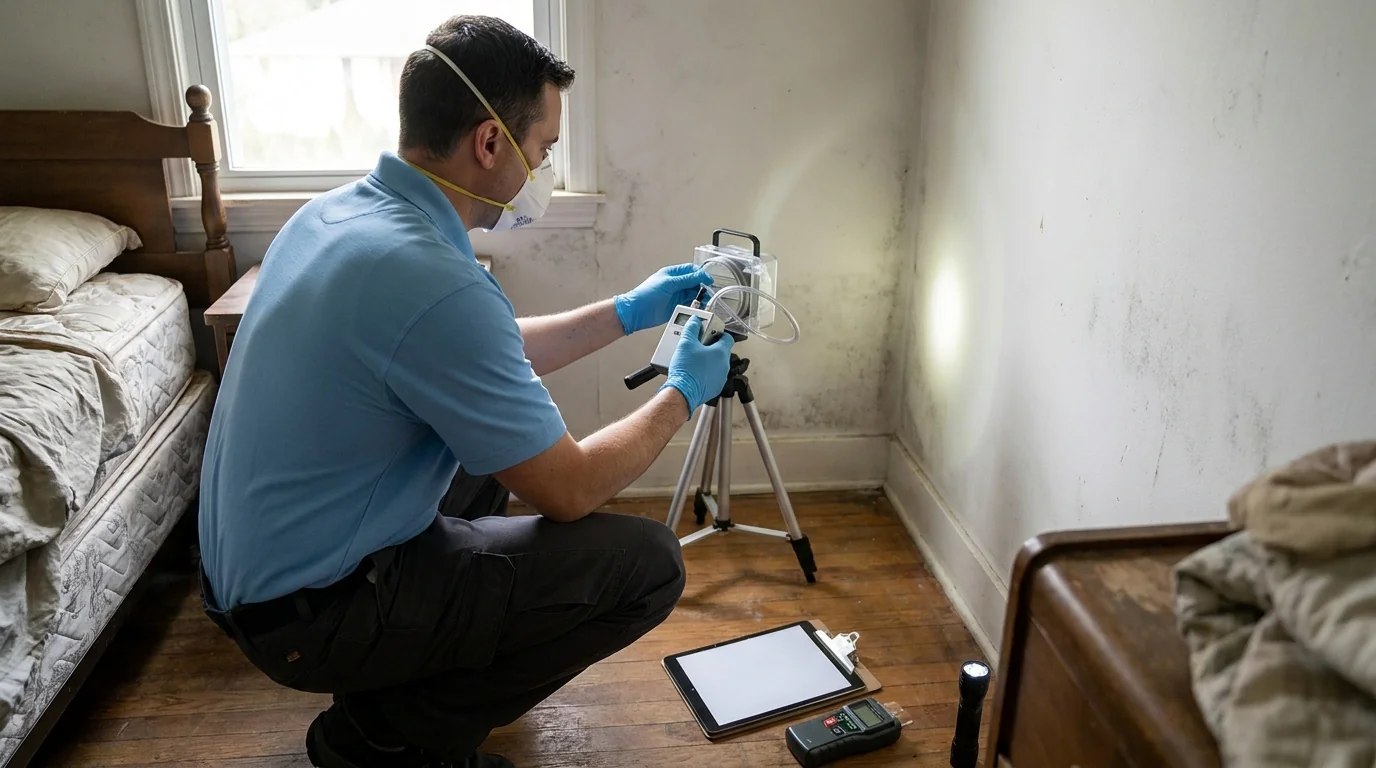 Mold Inspection and Testing in Hackensack