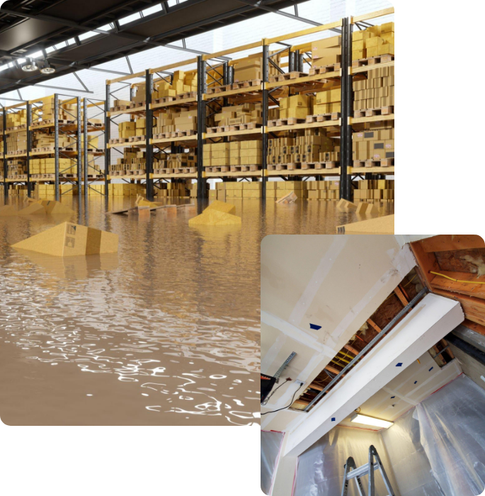 Commercial Water damage restoration